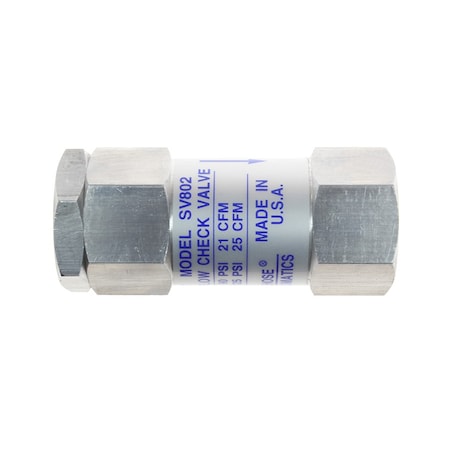 Coilhose Pneumatics Safety Excess Flow Check Valve 1/2" FPT SV804